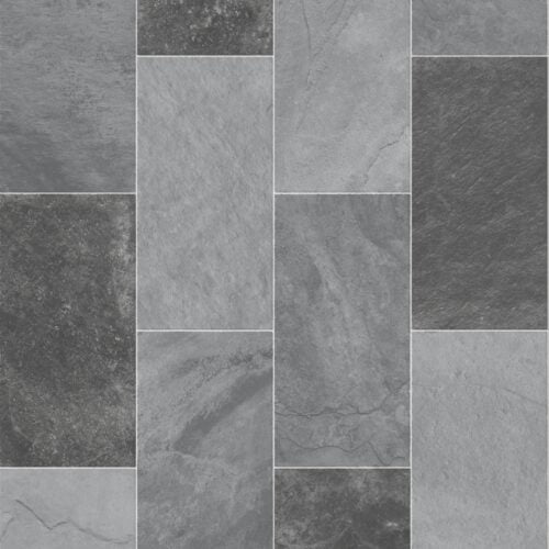 Homestead Vinyl Flooring Tile Grey