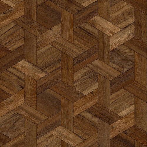 Robustex Vinyl Flooring Hexagonal Rustic Oak