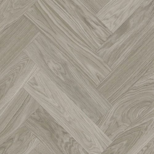 Vanguard Hometex Cushion Vinyl Parquet Light Grey Oak